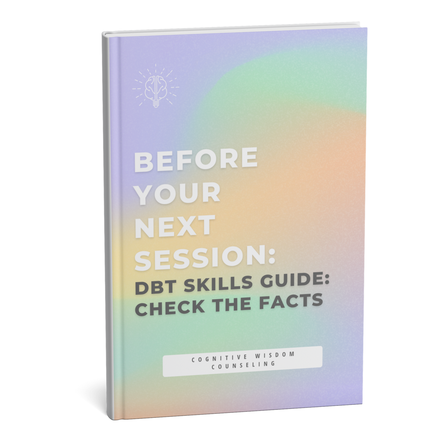 dbt skills guide: check the facts mental health workbook