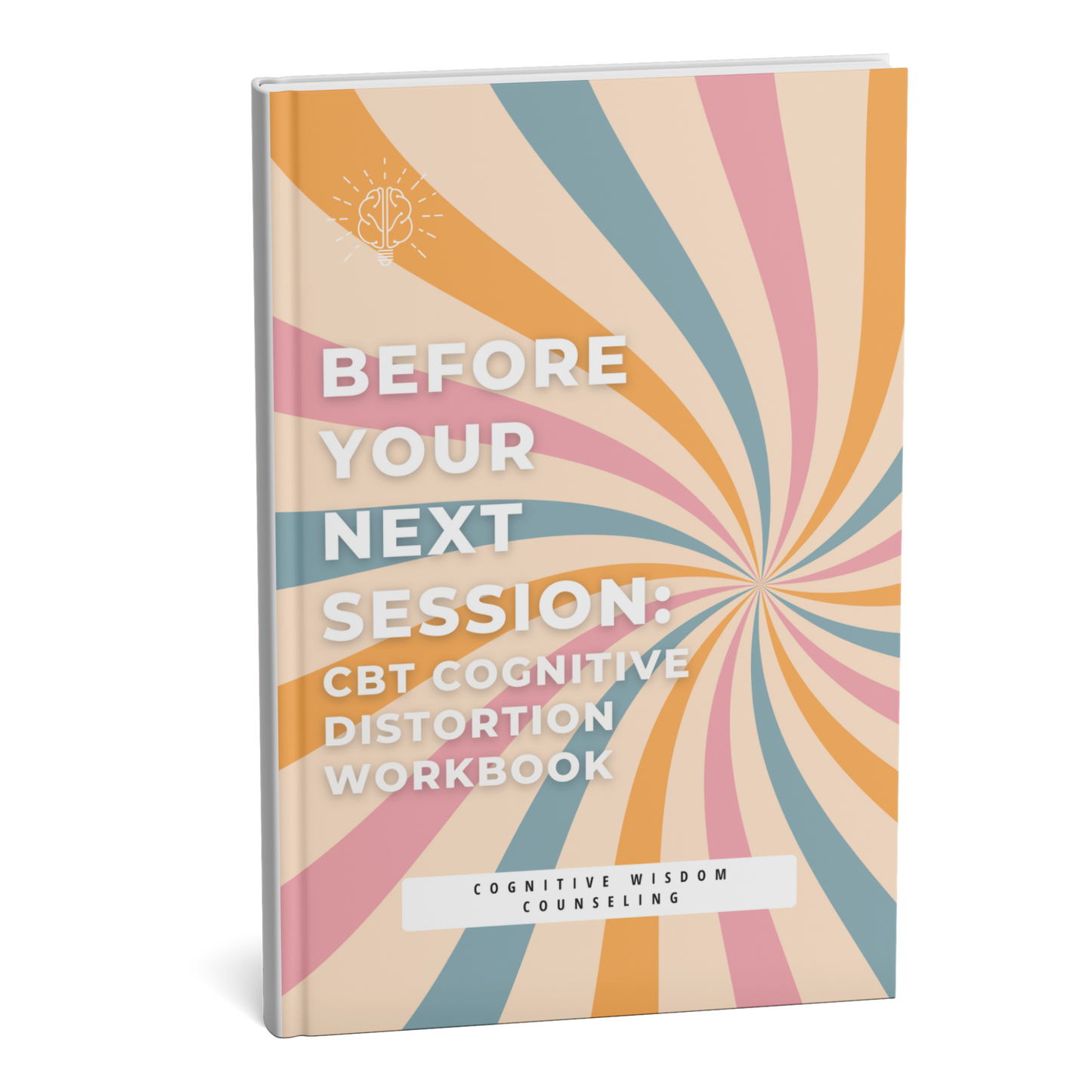 cbt cognitive distortion mental health workbook