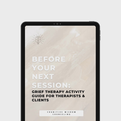 Grief Therapy Activity Guide for Therapists and Clients